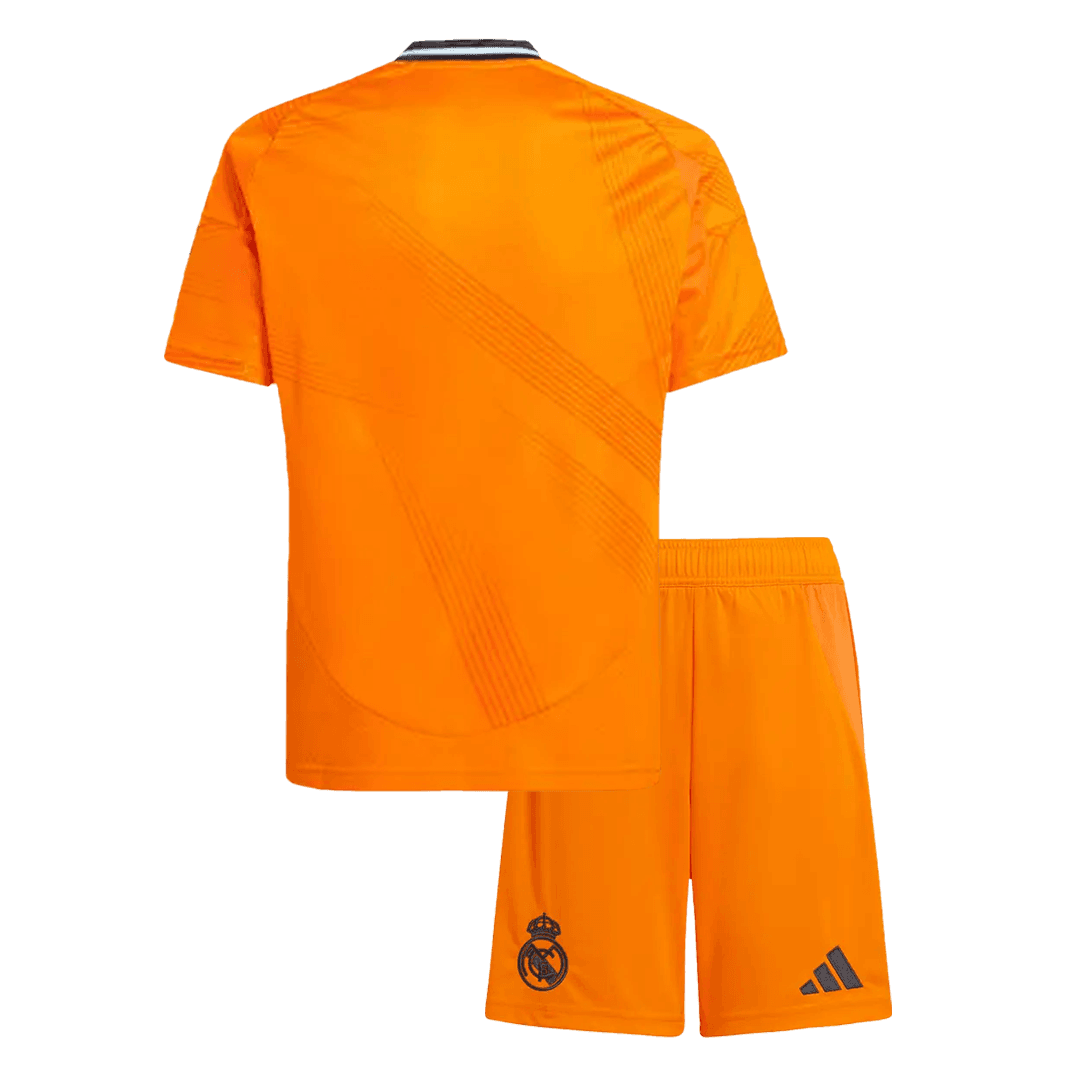 Kids Real Madrid Away Soccer Jersey Kit (Jersey+Shorts) - Pro Jersey Shop