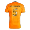 Premium Quality Men's BELLINGHAM #5 Real Madrid Away Soccer Jersey Shirt 2024/25 Bear Champ Font- Fan Version - Pro Jersey Shop