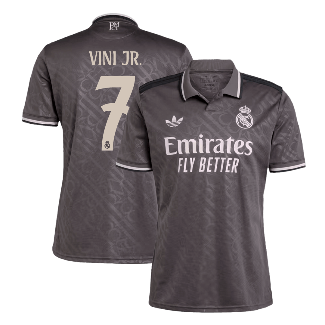 Premium Quality Men's VINI JR. #7 Real Madrid Third Away Soccer Jersey Shirt - Fan Version - Pro Jersey Shop