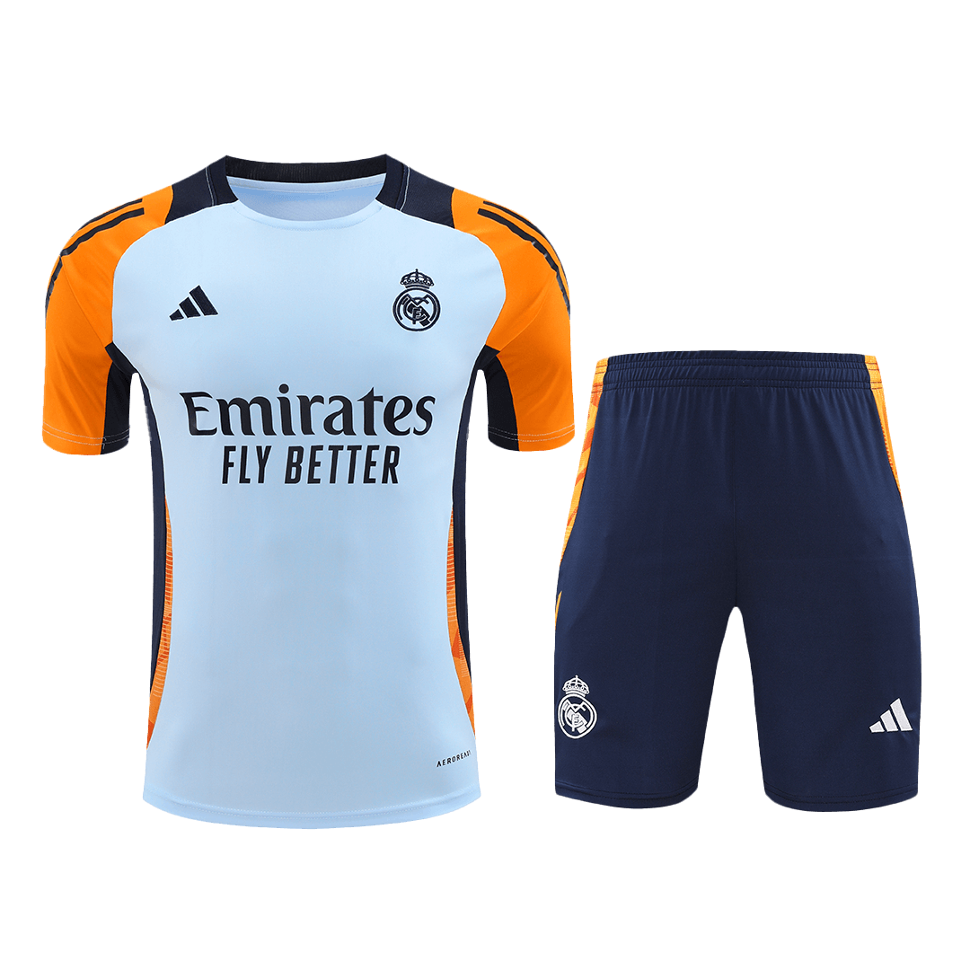 Men's Real Madrid Pre-Match Soccer Jersey Kit (Jersey+Shorts) - Pro Jersey Shop
