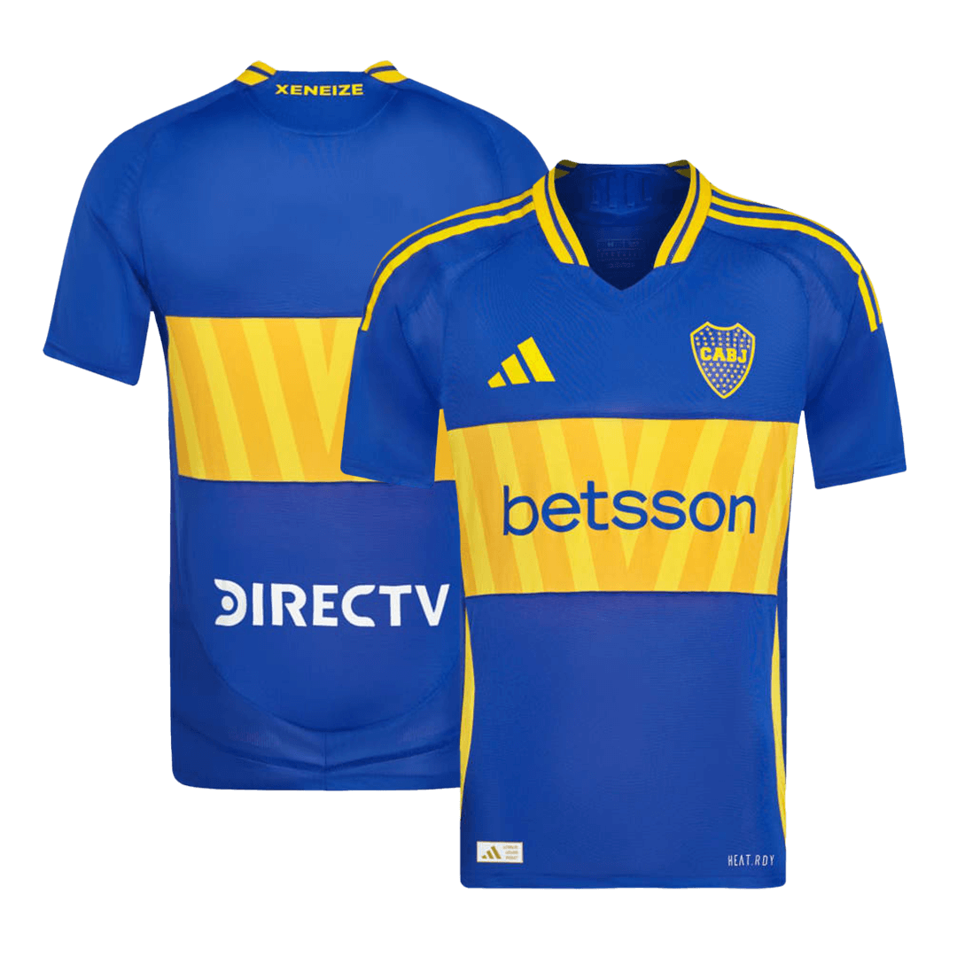 Men's Authentic Boca Juniors Home Soccer Jersey Shirt - Player Version - Pro Jersey Shop