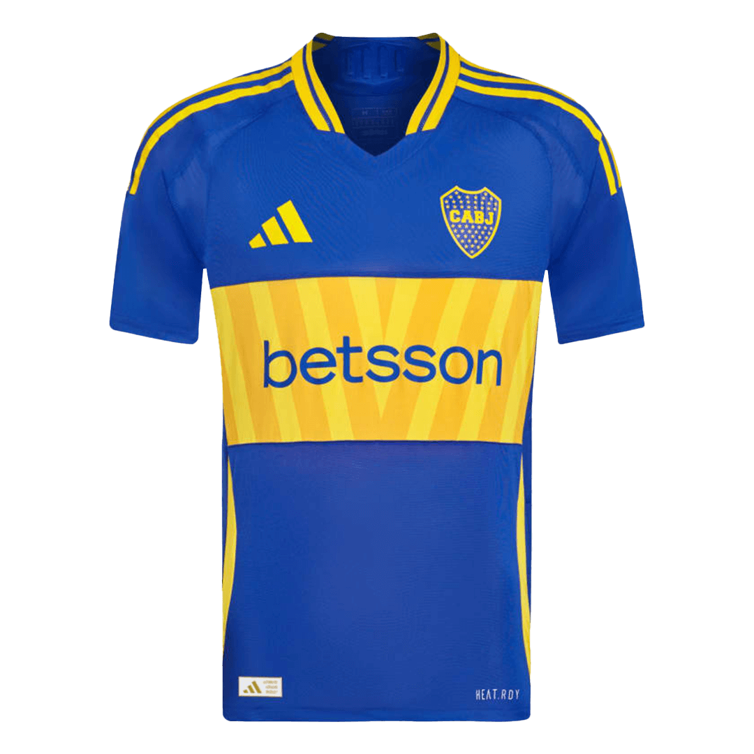 Men's Authentic Boca Juniors Home Soccer Jersey Shirt - Player Version - Pro Jersey Shop
