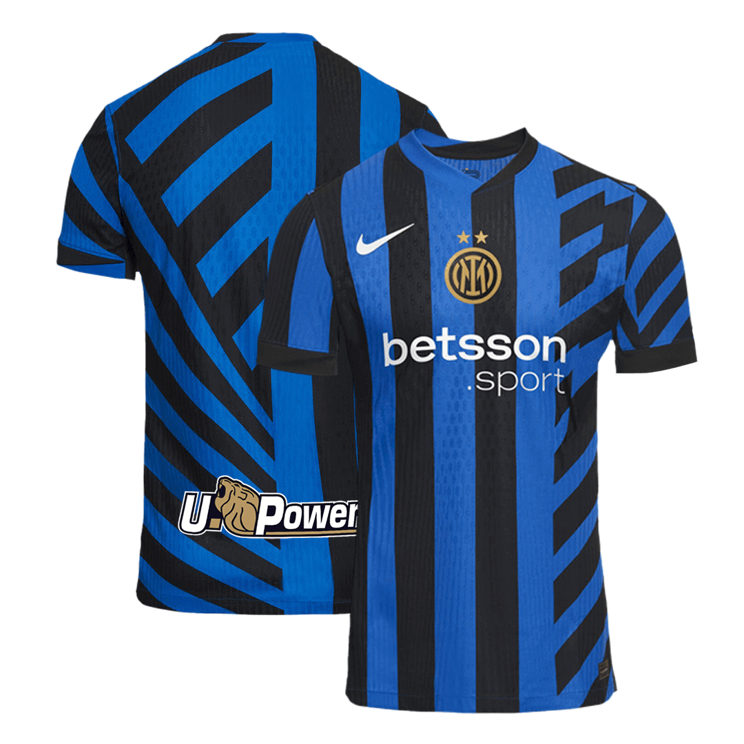 Men's Authentic Inter Milan Home Soccer Jersey Shirt - Player Version - Pro Jersey Shop