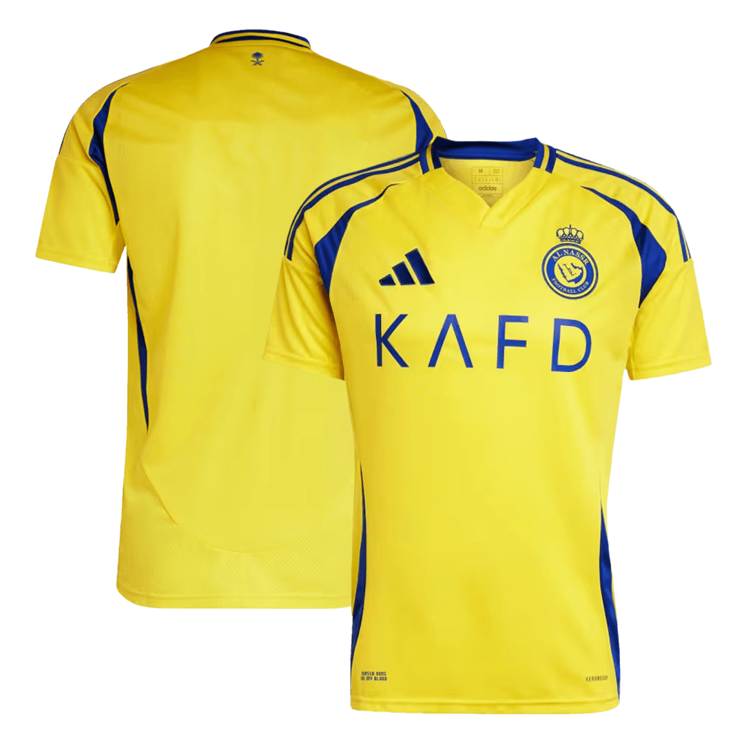 Men's Al Nassr Home Soccer Jersey - Fan Version - Pro Jersey Shop