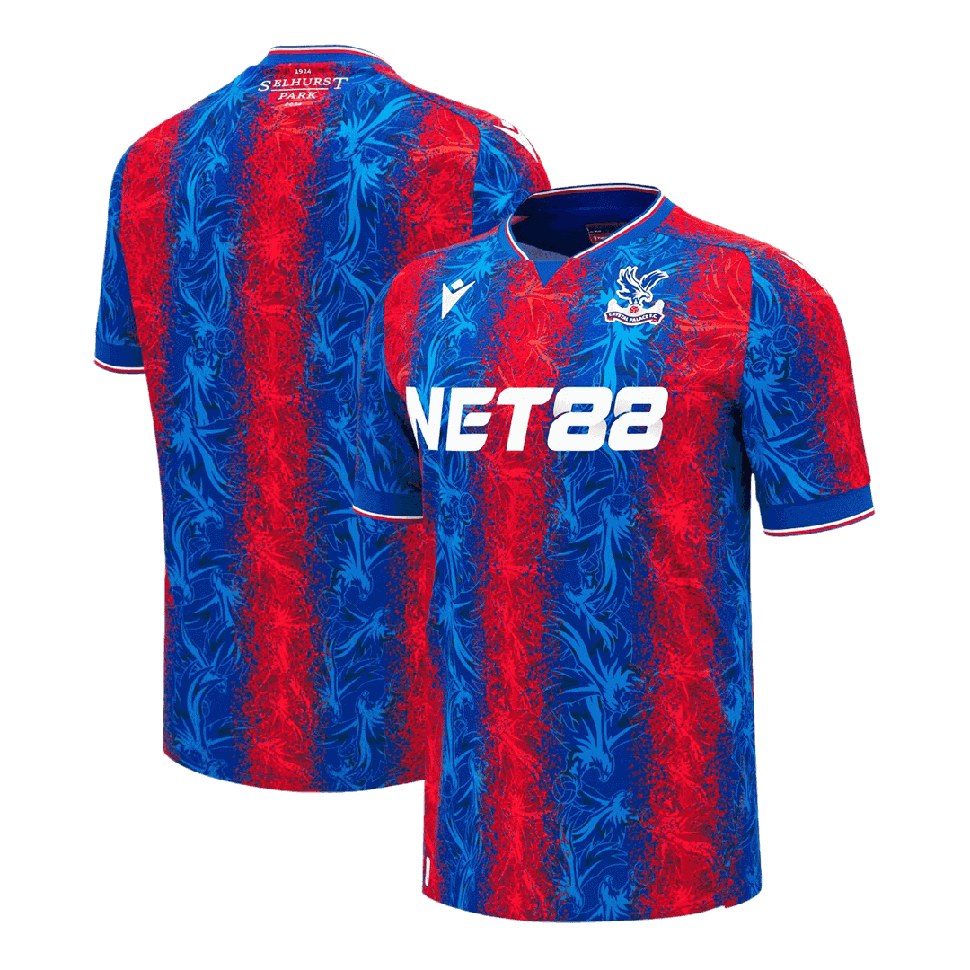 Men's Crystal Palace Home Soccer Jersey Shirt - Fan Version - Pro Jersey Shop