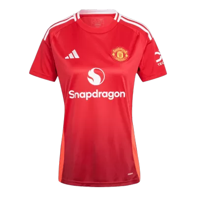 Women's Manchester United Home Soccer Jersey Shirt 2024/25 - Pro Jersey Shop