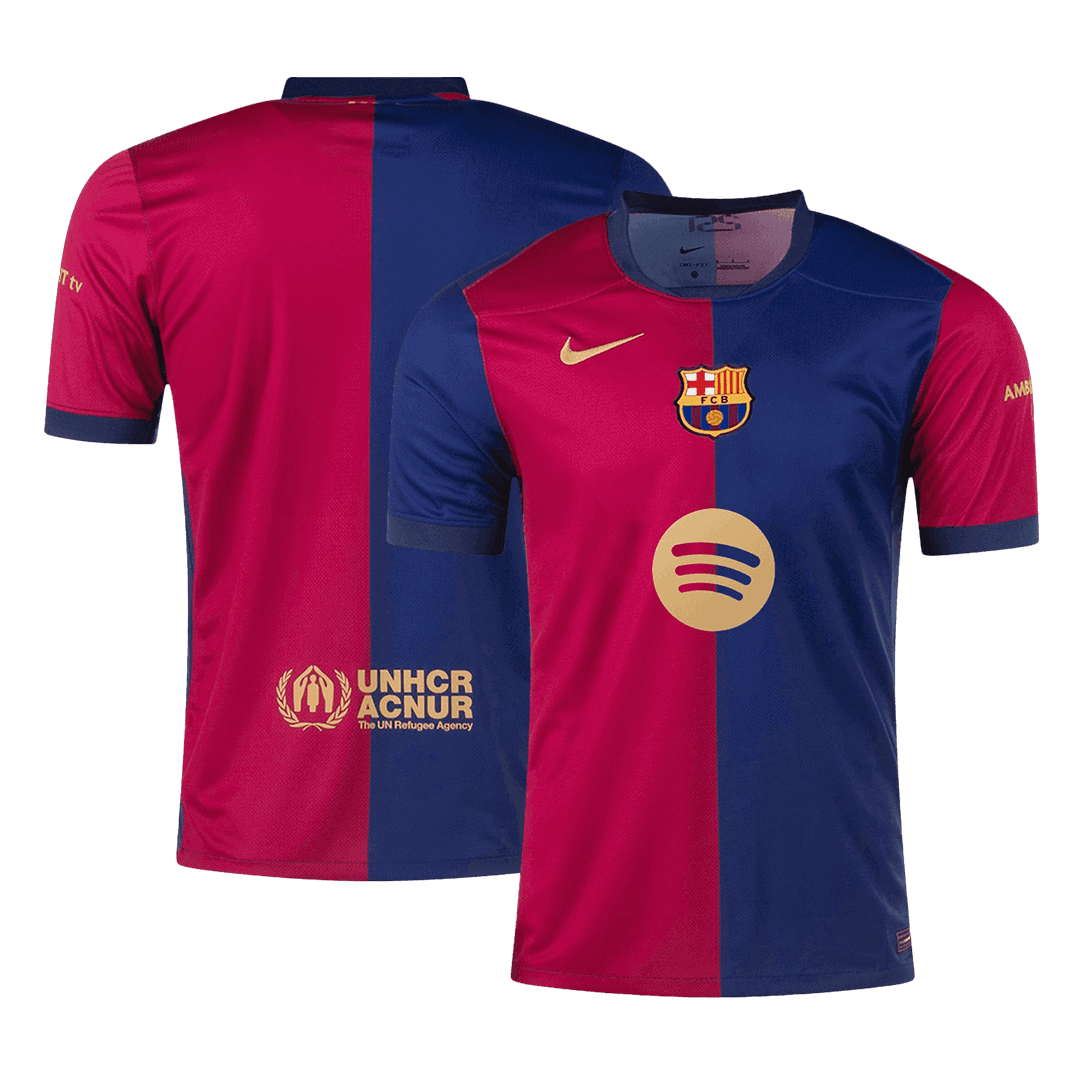 Men's Barcelona Home Soccer Jersey - Fan Version - Pro Jersey Shop