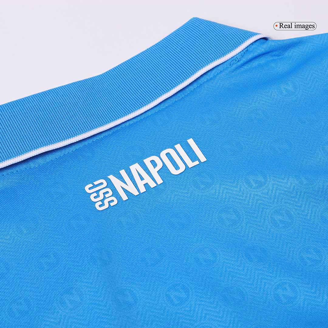 Men's Authentic Napoli Home Soccer Jersey Shirt - Player Version - Pro Jersey Shop