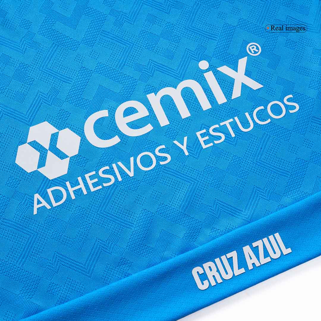 Men's Authentic Cruz Azul Home Soccer Jersey Shirt - Player Version - Pro Jersey Shop