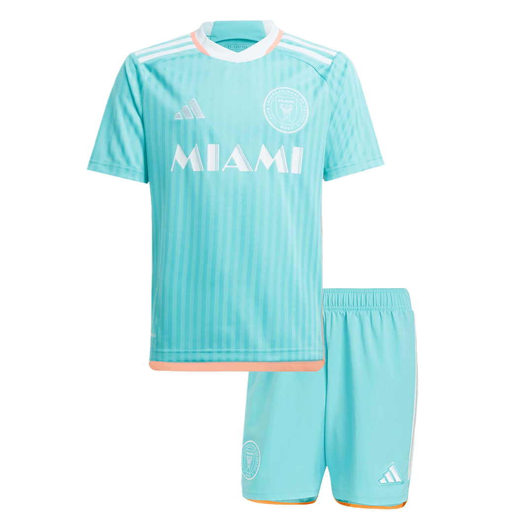 Kids Inter Miami CF Third Away Soccer Jersey Kit (Jersey+Shorts) - Pro Jersey Shop