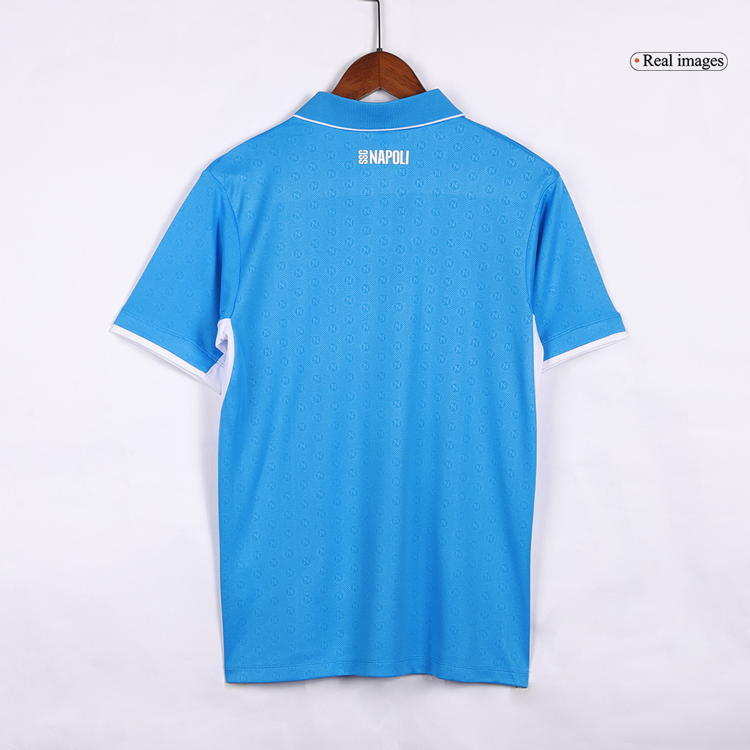 Men's Authentic Napoli Home Soccer Jersey Shirt - Player Version - Pro Jersey Shop