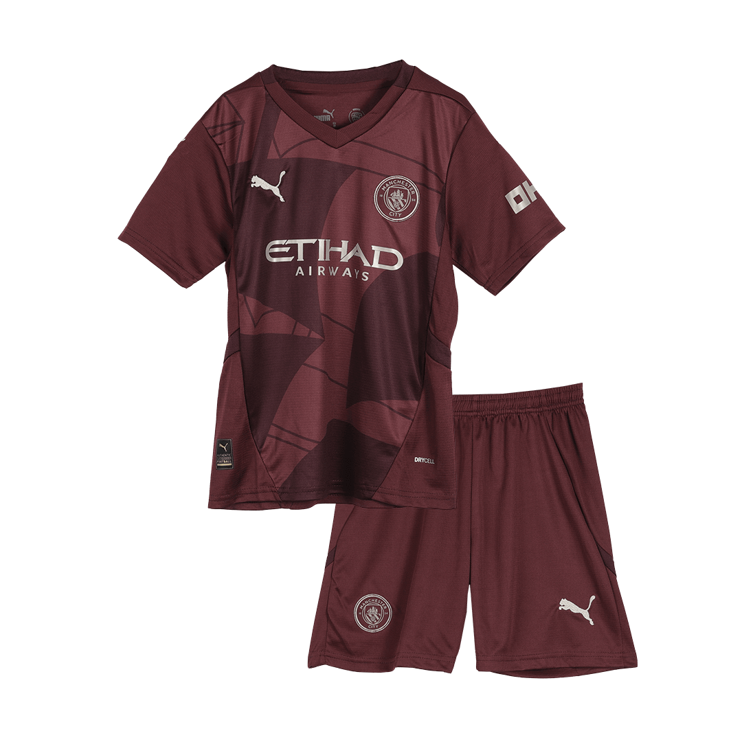 Kids Manchester City Third Away Soccer Jersey Kit - Pro Jersey Shop