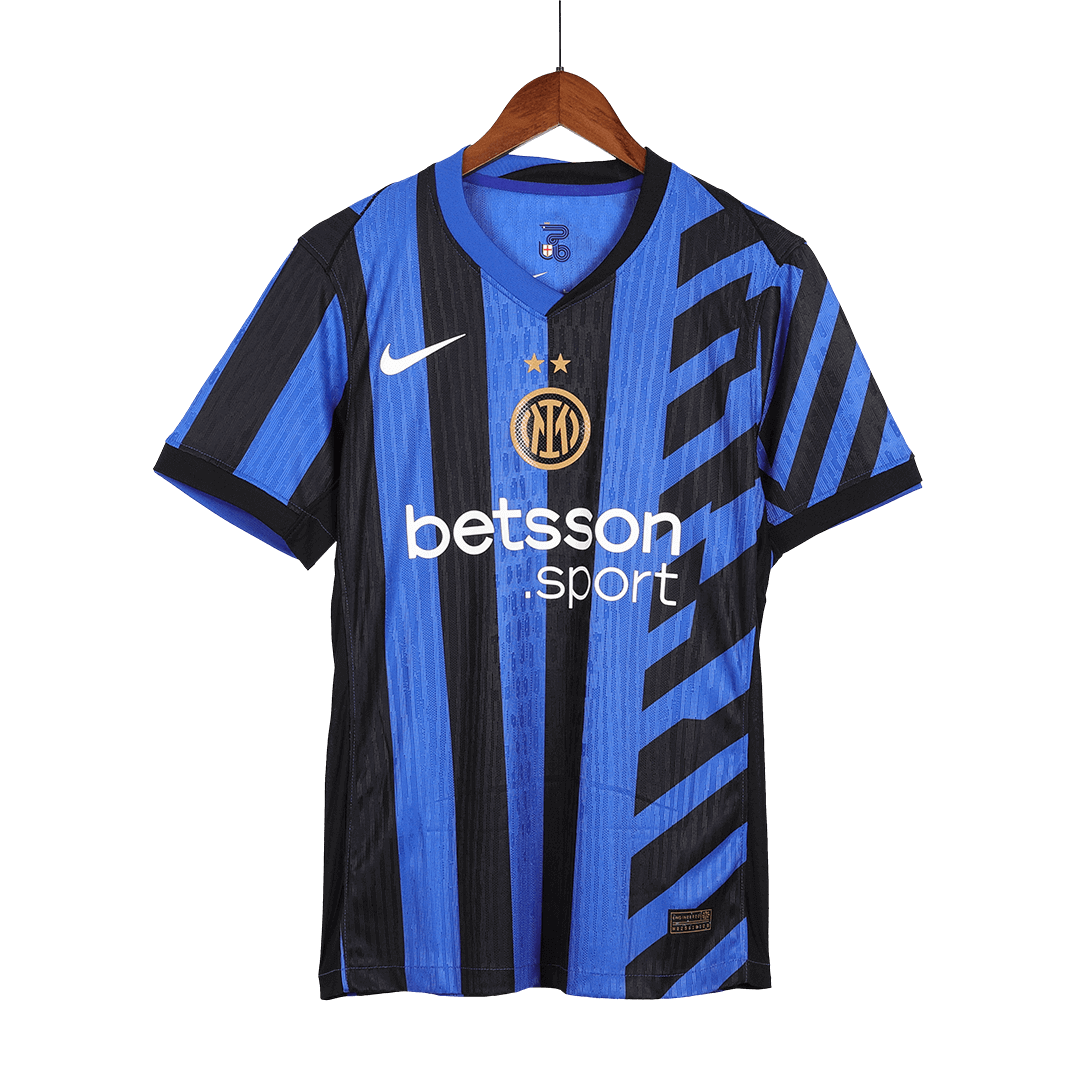 Men's Authentic Inter Milan Home Soccer Jersey Shirt - Player Version - Pro Jersey Shop