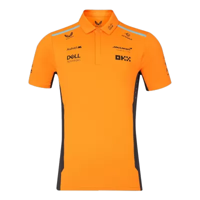 Premium Quality Men's McLaren F1 Racing Team Polo 2024 - Orange - Pro Jersey Shop