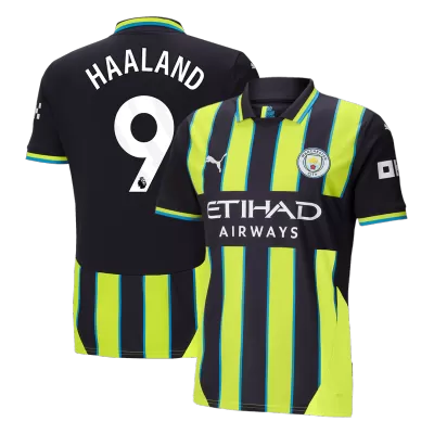 Men's HAALAND #9 Manchester City Away Soccer Jersey Shirt 2024/25 - Fan Version - Pro Jersey Shop