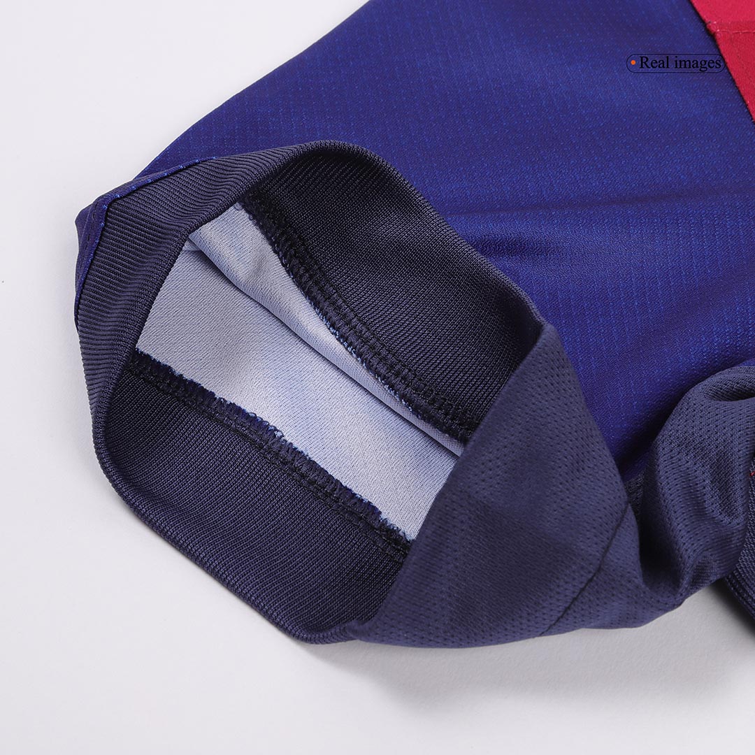 Men's GAVI #6 Barcelona Home Soccer Jersey Shirt Spotify Logo Without Text - Fan Version - Pro Jersey Shop