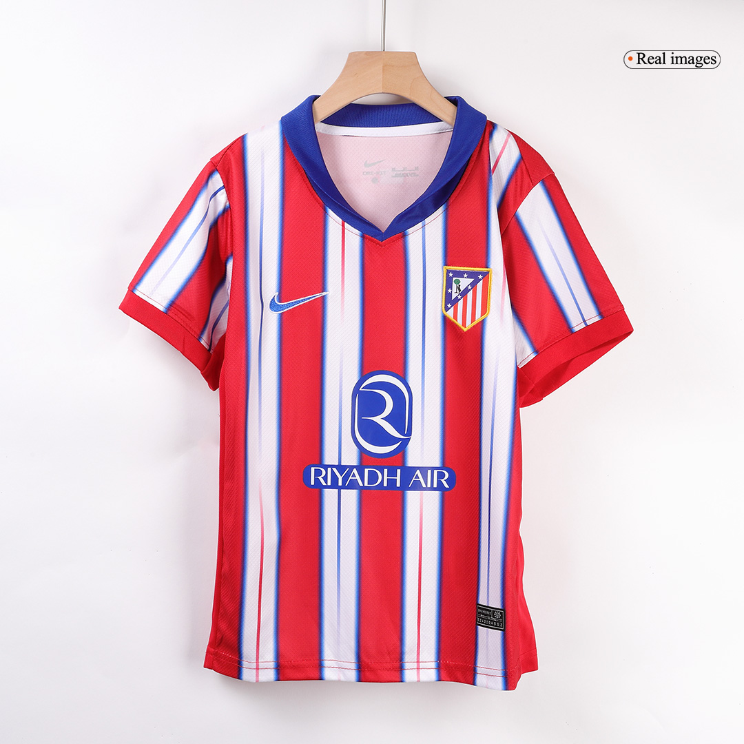Kids Atletico Madrid Home Soccer Jersey Kit - Pro Jersey Shop