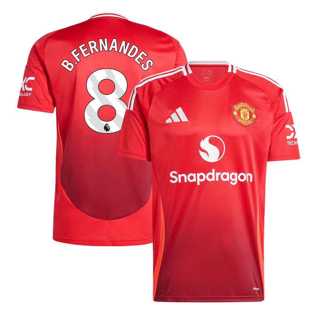 Manchester United B.FERNANDES #8 Home Soccer Fan Jersey - Pro Jersey Shop
