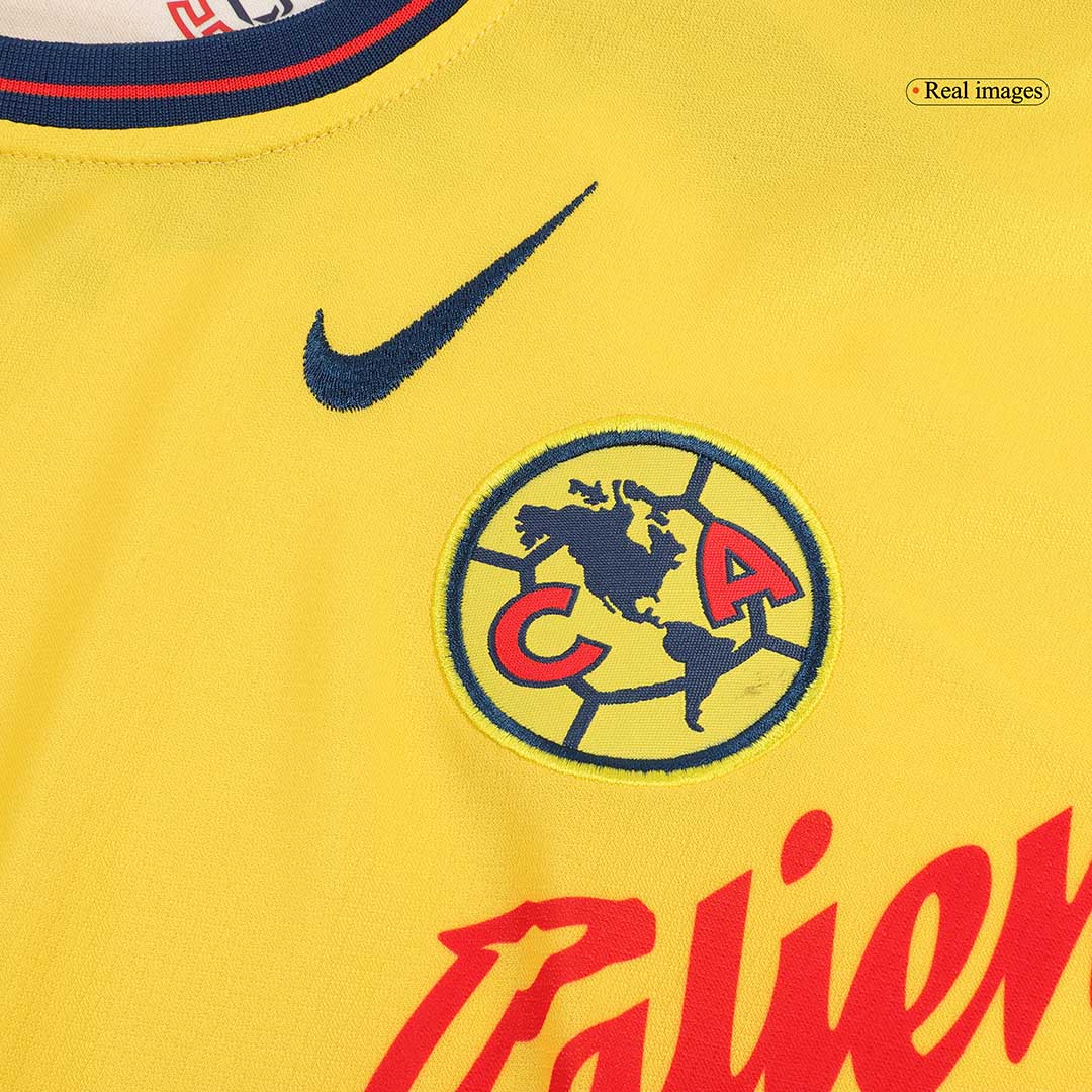 Kids Club America Aguilas Home Soccer Jersey Kit (Jersey+Shorts) - Pro Jersey Shop