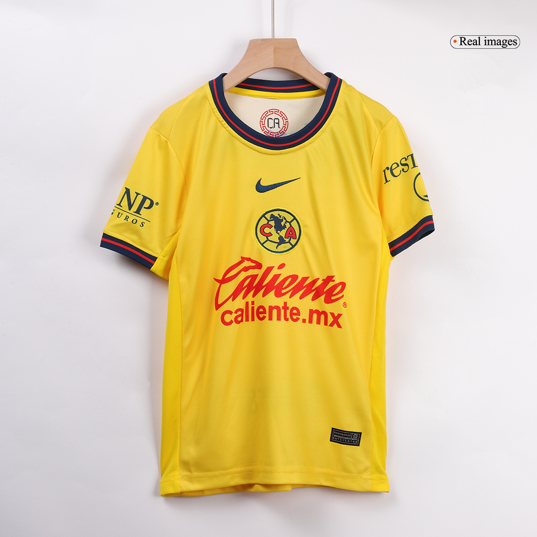 Kids Club America Aguilas Home Soccer Jersey Kit (Jersey+Shorts) - Pro Jersey Shop