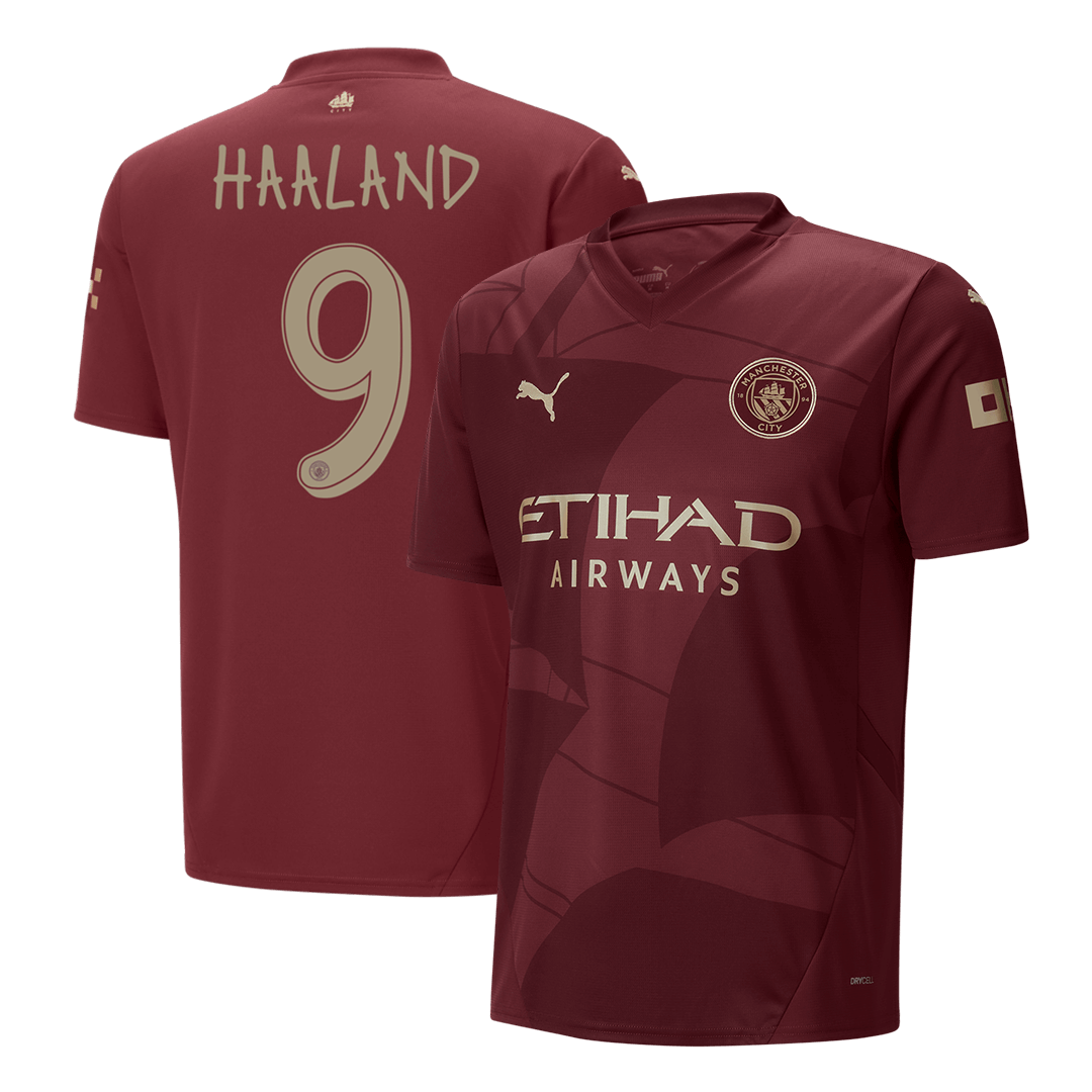 Manchester City HAALAND #9 Third Away Soccer Fan Jersey UCL - Pro Jersey Shop