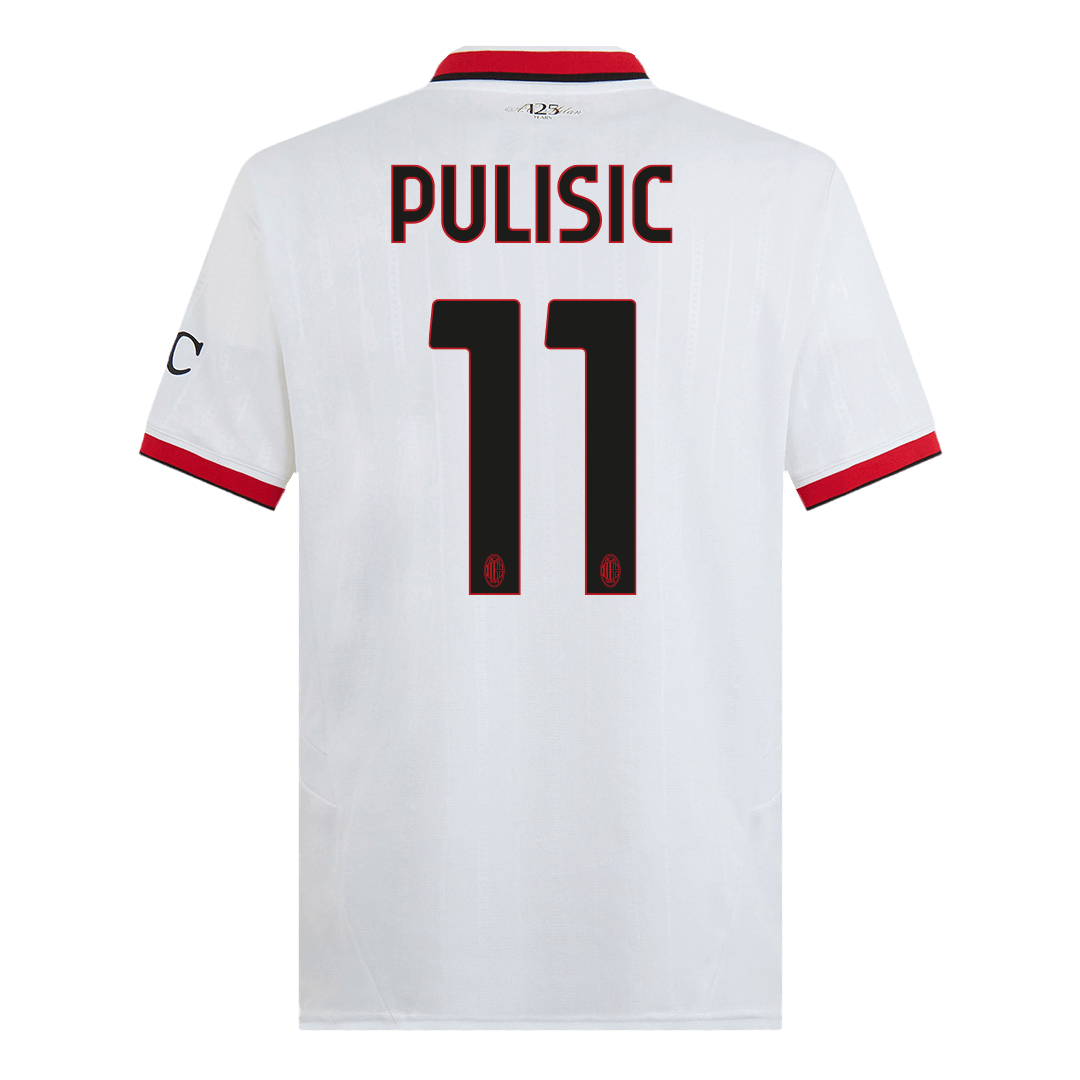 Premium Quality Men's PULISIC #11 AC Milan Away Soccer Jersey Shirt - Fan Version - Pro Jersey Shop
