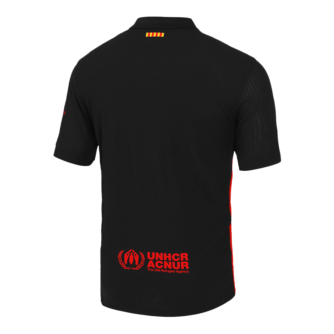 Men's Authentic Barcelona X Travis Scott Away Soccer Jersey Shirt - Player Version - Pro Jersey Shop