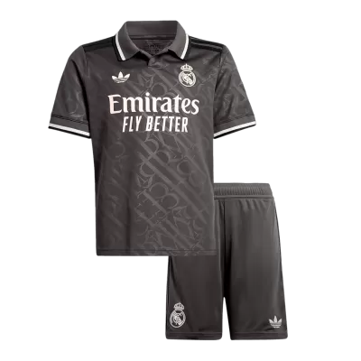 Kids Real Madrid Third Away Soccer Jersey Kit (Jersey+Shorts) 2024/25 - Pro Jersey Shop