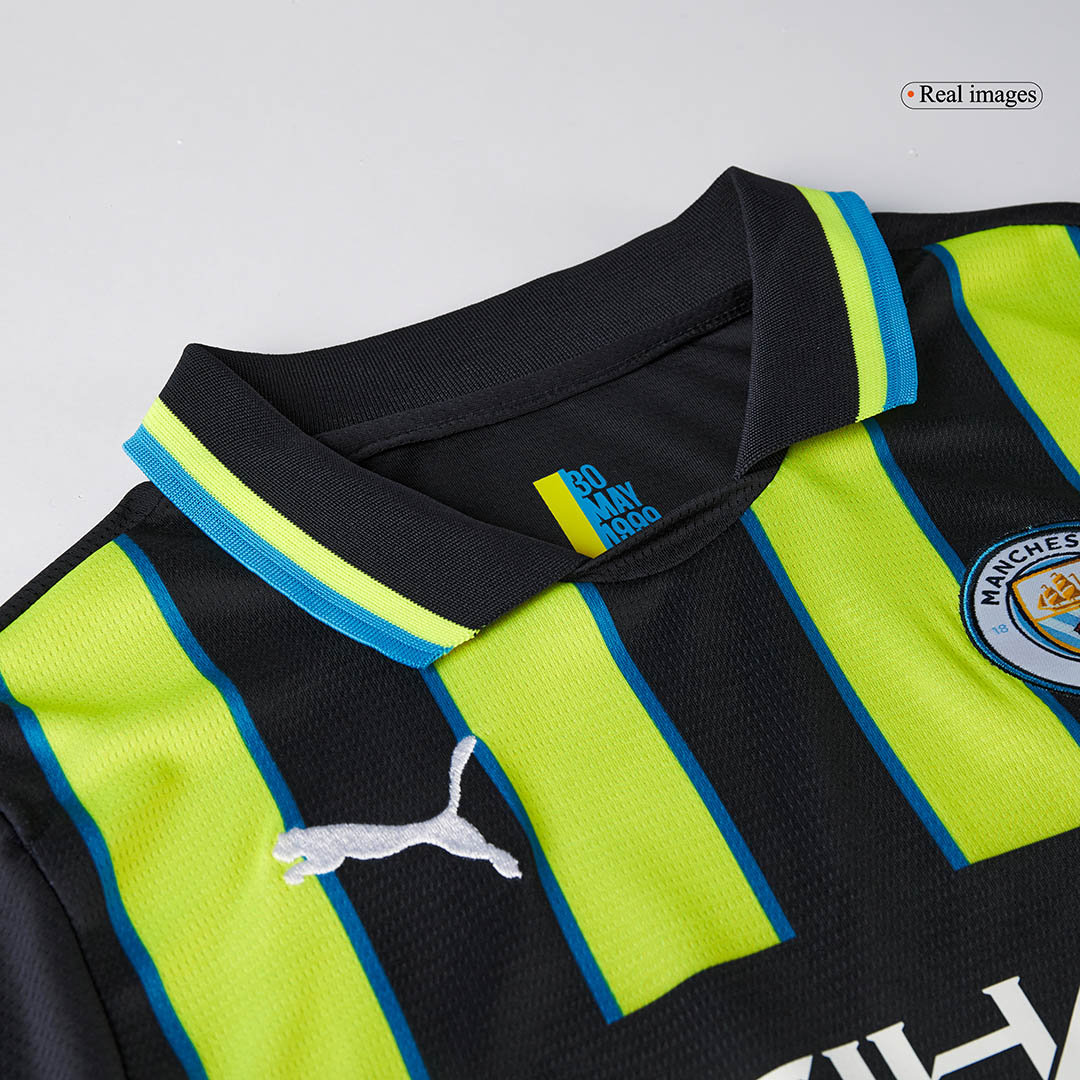 Kids Manchester City Away Soccer Jersey Kit - Pro Jersey Shop
