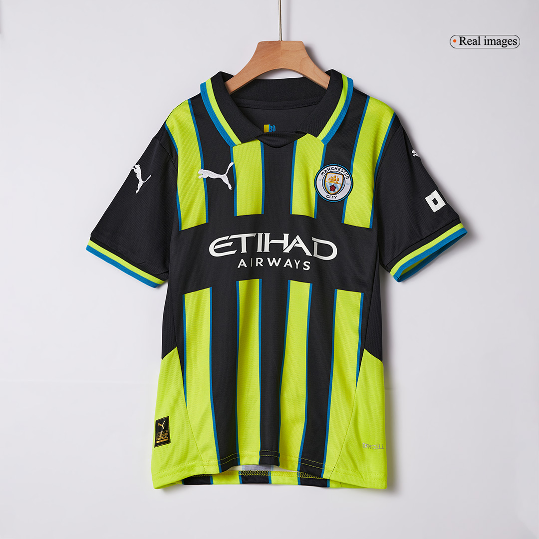 Kids Manchester City Away Soccer Jersey Kit - Pro Jersey Shop