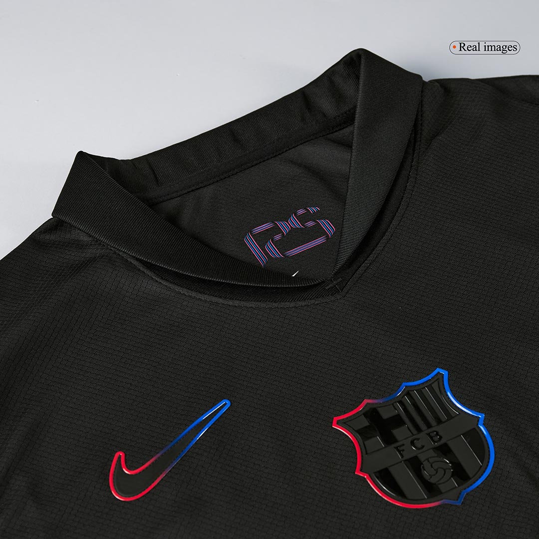 Men's Barcelona Away Soccer Jersey Kit (Jersey+Shorts) Spotify Logo Without Text - Pro Jersey Shop