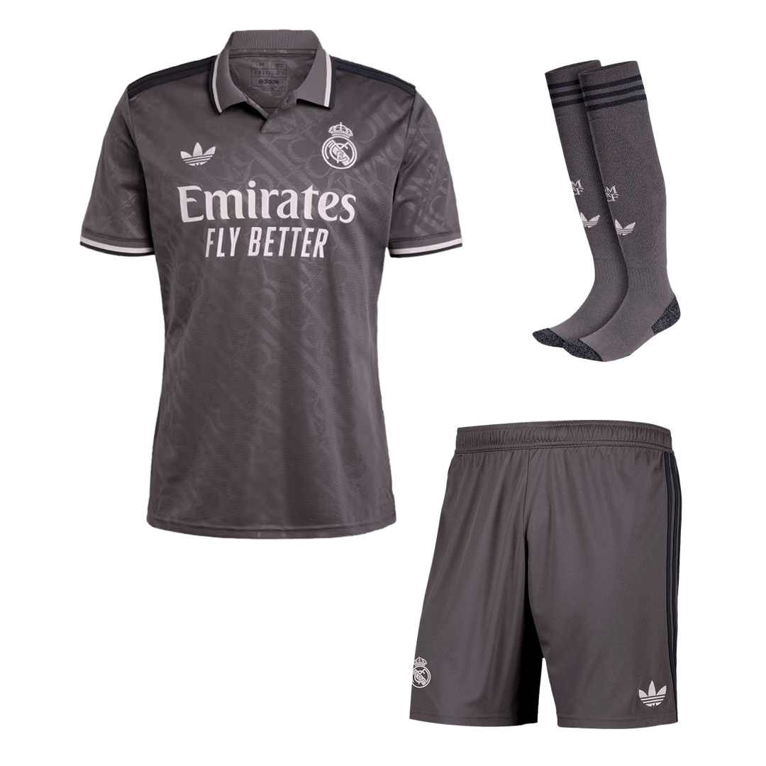 Real Madrid Third Away Soccer Fan Full Kit - Pro Jersey Shop