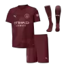 Kids Manchester City Third Away Soccer Jersey Whole Kit (Jersey+Shorts+Socks) 2024/25 - Pro Jersey Shop