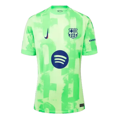 Premium Quality Men's Barcelona Third Away Soccer Jersey Shirt 2024/25 Spotify Logo Without Text- Fan Version - Pro Jersey Shop