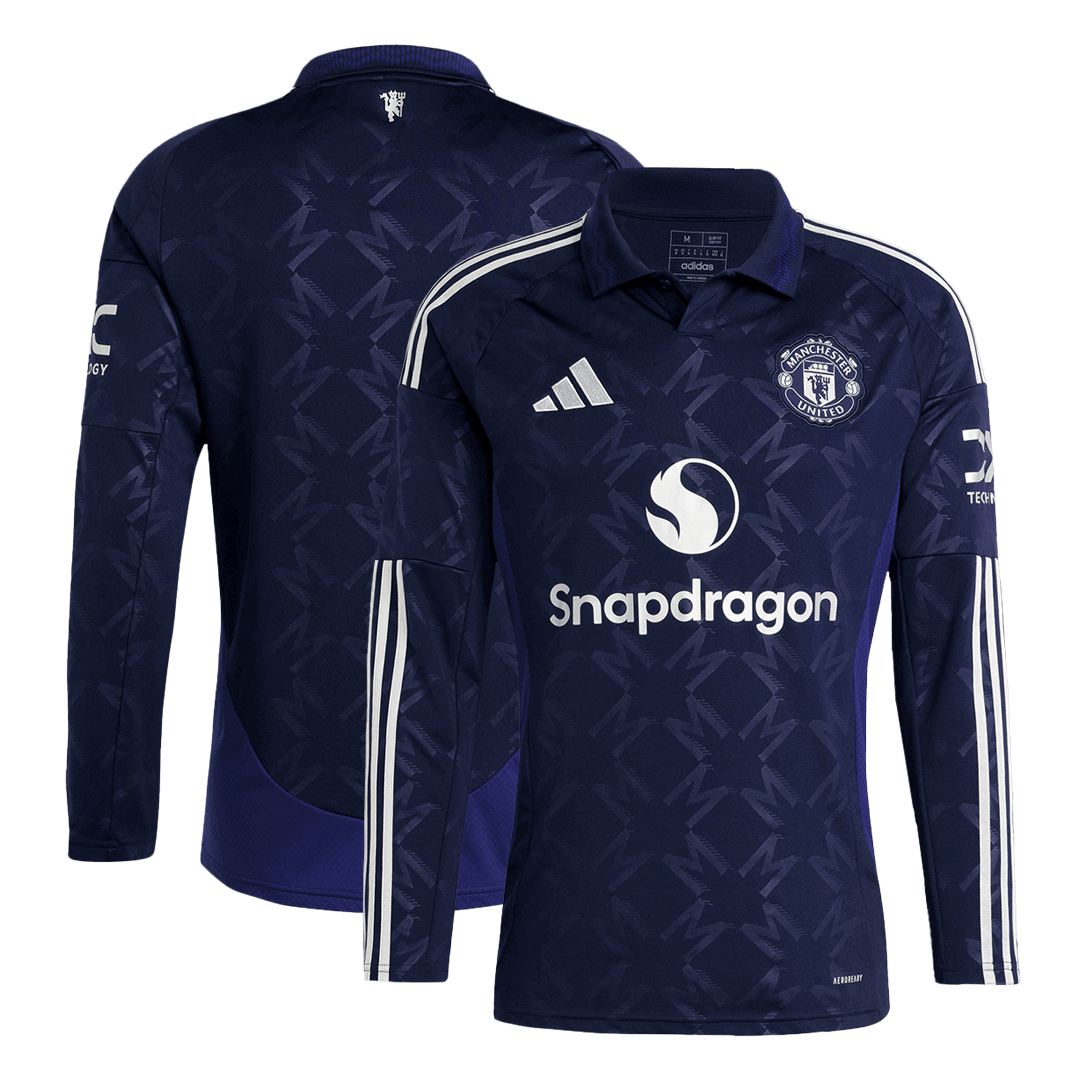 Manchester United Away Soccer Long Sleeves Fan Jersey - Pro Jersey Shop