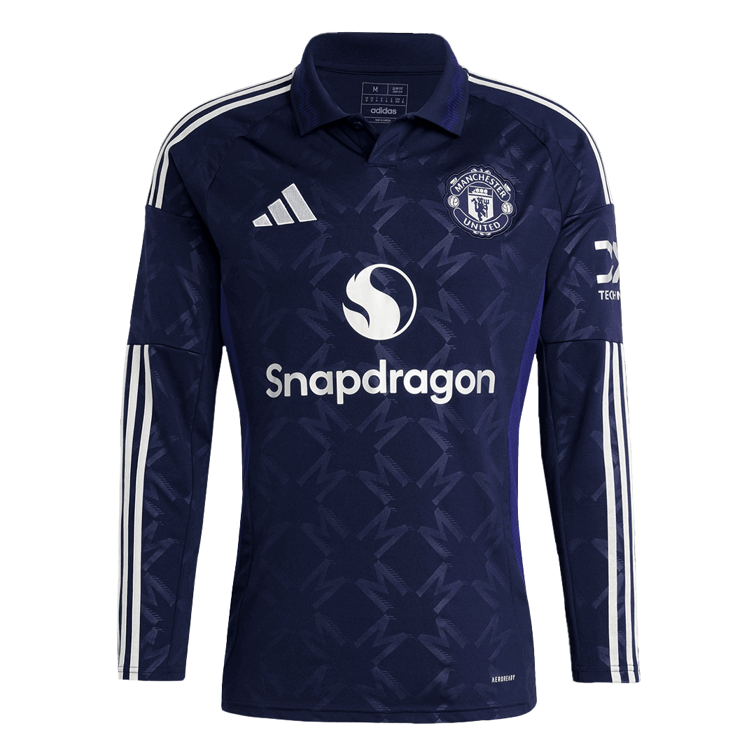 Manchester United Away Soccer Long Sleeves Fan Jersey - Pro Jersey Shop