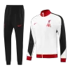 Men's Liverpool Training Jacket Kit (Jacket+Pants) 2024/25 -White - Pro Jersey Shop