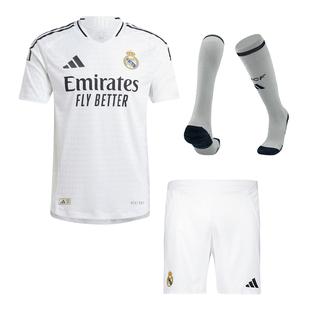 Real Madrid Home Soccer Whole Kit (Jersey+Shorts+Socks) Match Version - Pro Jersey Shop