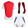 Men's Authentic Arsenal Home Soccer Jersey Whole Kit (Jersey+Shorts+Socks) 2024/25 - Pro Jersey Shop