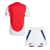 Men's Authentic Arsenal Home Soccer Jersey Kit (Jersey+Shorts) 2024/25 - Pro Jersey Shop