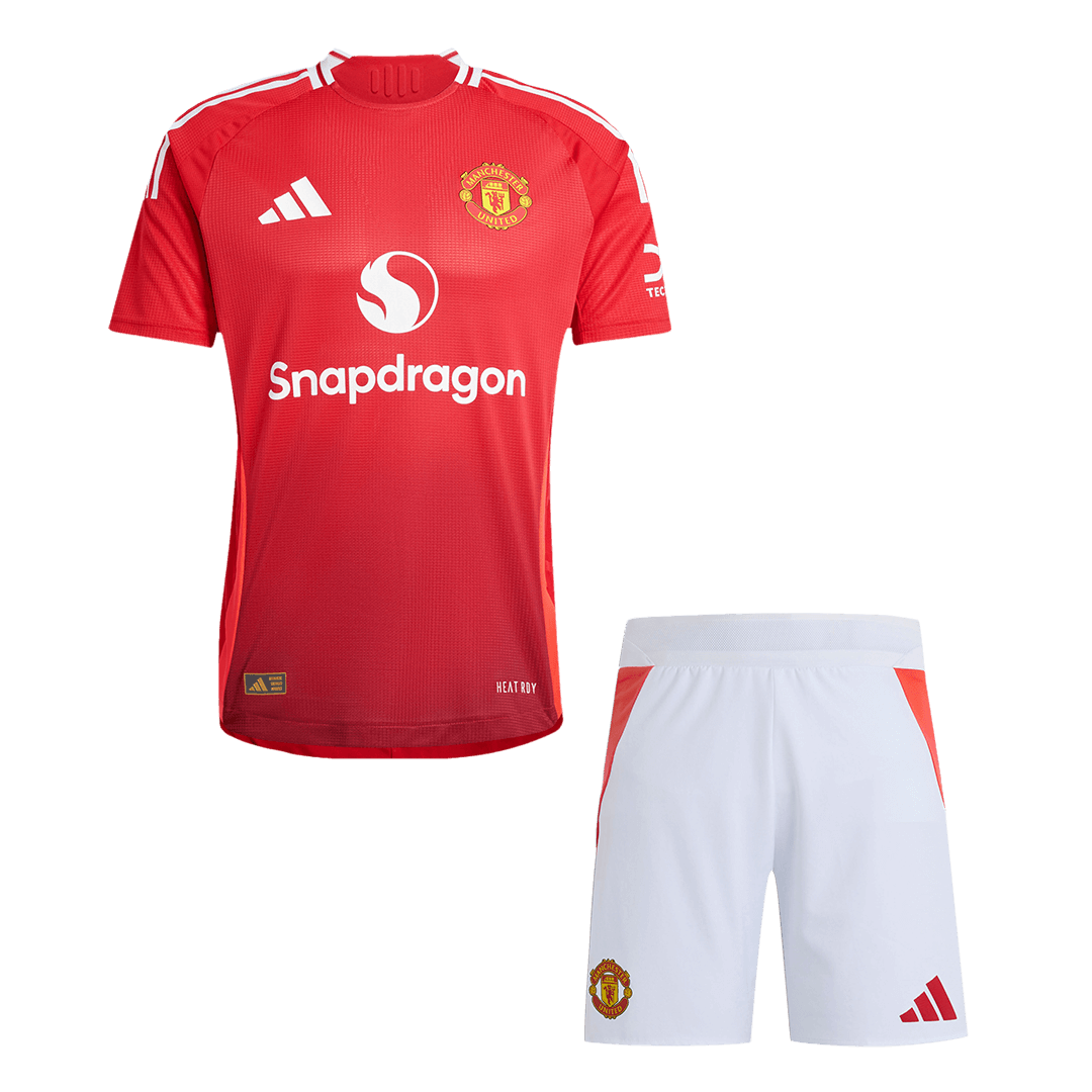 Manchester United Home Soccer Match Jersey Kit - Pro Jersey Shop
