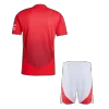 Men's Authentic Manchester United Home Soccer Jersey Kit (Jersey+Shorts) 2024/25 - Pro Jersey Shop