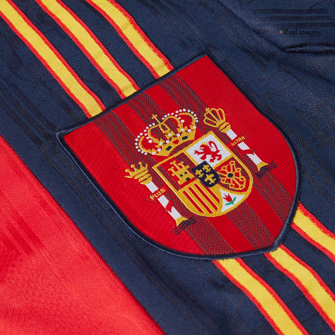 Retro 1996 Spain Home Soccer Jersey - Pro Jersey Shop
