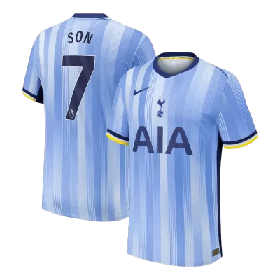 Men's Authentic SON #7 Tottenham Hotspur Away Soccer Jersey Shirt 2024/25 - Player Version - Pro Jersey Shop