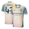 Men's FODEN #47 Manchester City Fourth Away Soccer Jersey Shirt 2024/25 Definitely City- Fan Version - Pro Jersey Shop