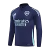 Men's Arsenal Zipper Tracksuit Sweat Shirt Kit (Top+Trousers) 2024/25 -Navy - Pro Jersey Shop