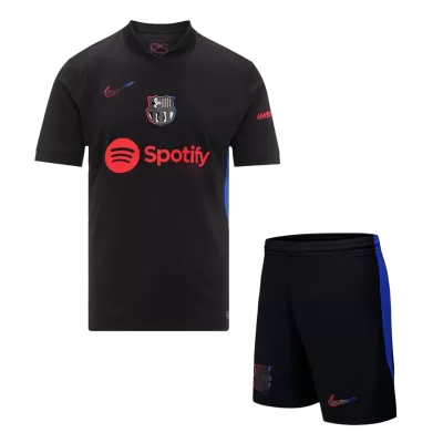 Men's Barcelona Away Soccer Jersey Kit (Jersey+Shorts) 2024/25 - Pro Jersey Shop