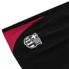 Men's Barcelona Pre-Match Training Soccer Jersey Kit (Jersey+Shorts) 2024/25 -Black - Pro Jersey Shop