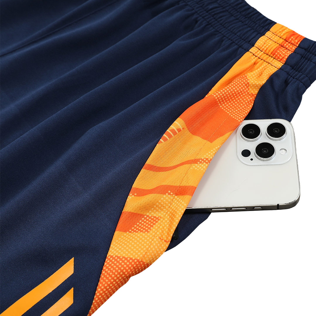 Men's Real Madrid Pre-Match Training Soccer Jersey Kit (Jersey+Shorts) -White - Pro Jersey Shop