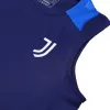 Men's Juventus Soccer Sleeveless Training Kit (Top+Shorts) 2024/25 -Navy - Pro Jersey Shop